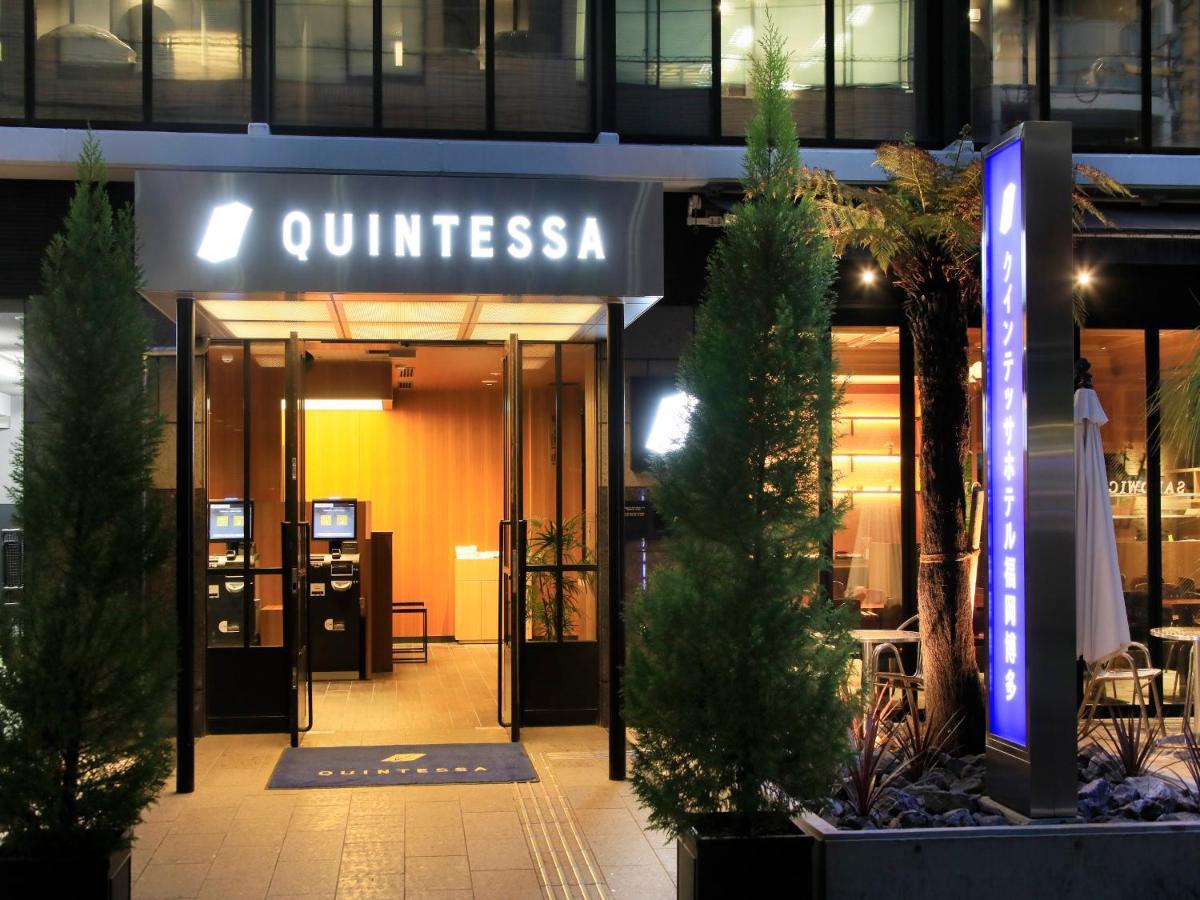 Quintessahotel Fukuokahakata Relax&Sleep Фукуока Экстерьер фото